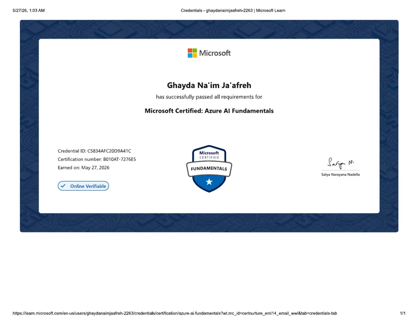 Microsoft Certified: Azure AI Fundamentals preview